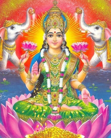 All about the Hindu deity Lakshmi - the goddess of prosperity, wealth, purity, generosity, and the embodiment of beauty, grace and charm.